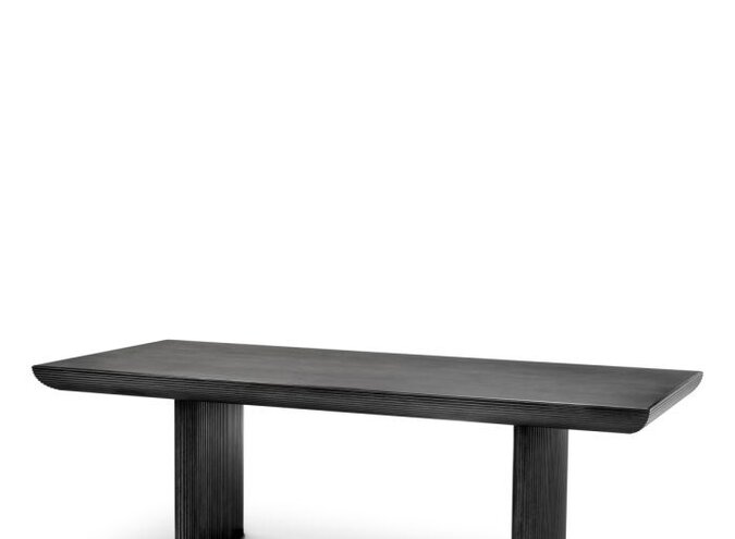 Esstisch Winston - Charcoal oak veneer