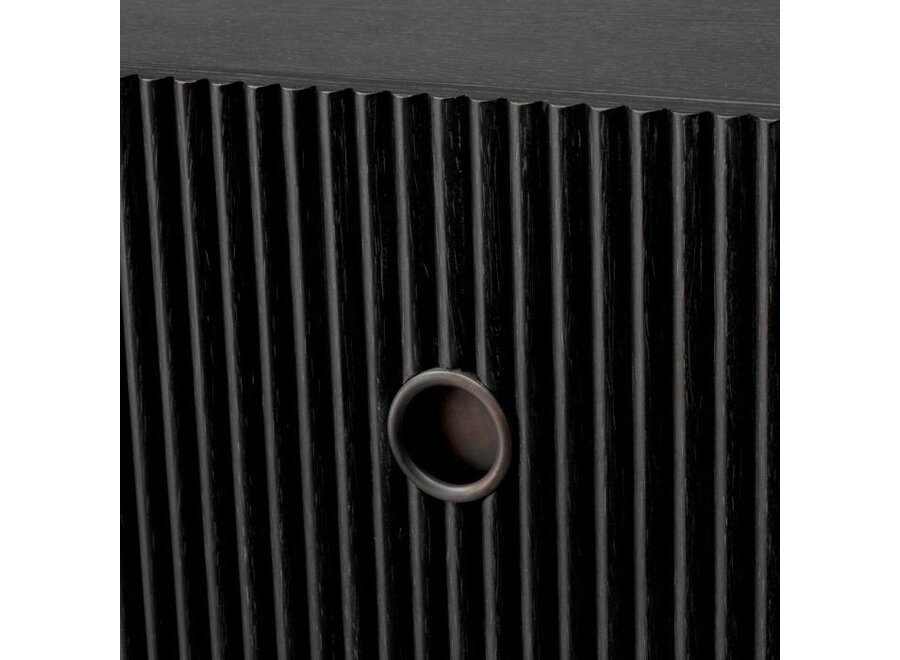 Dressoir (met lades) 'Dimitrios' - Charcoal oak veneer