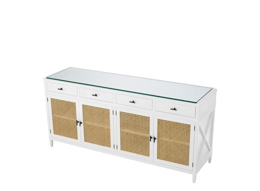 Commode 'Bahamas' - White finish