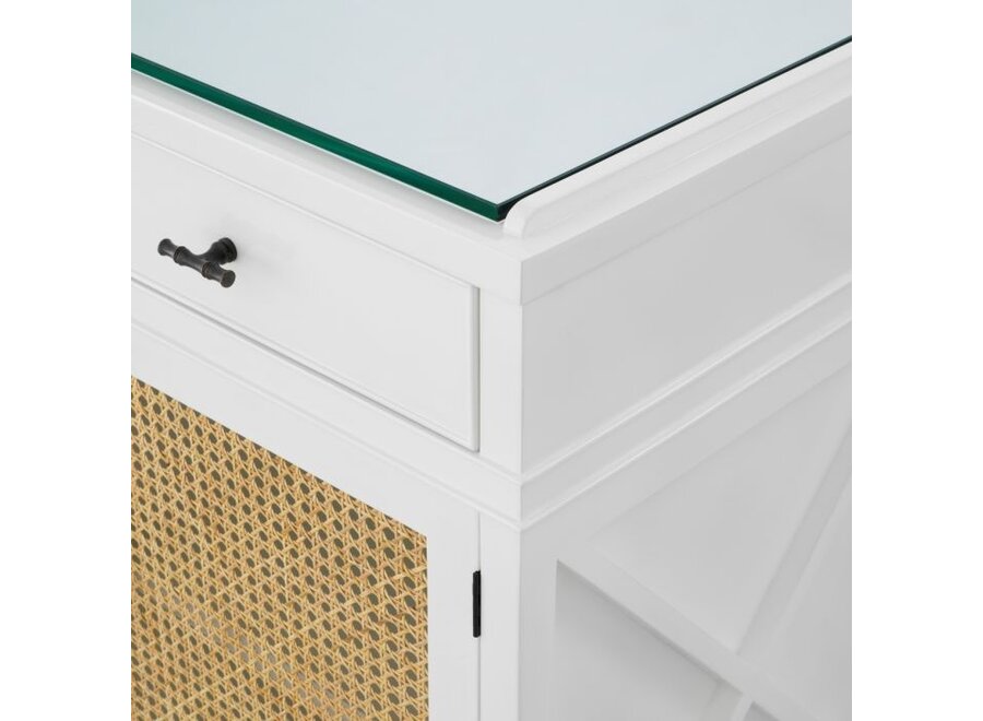 Commode 'Bahamas' - White finish