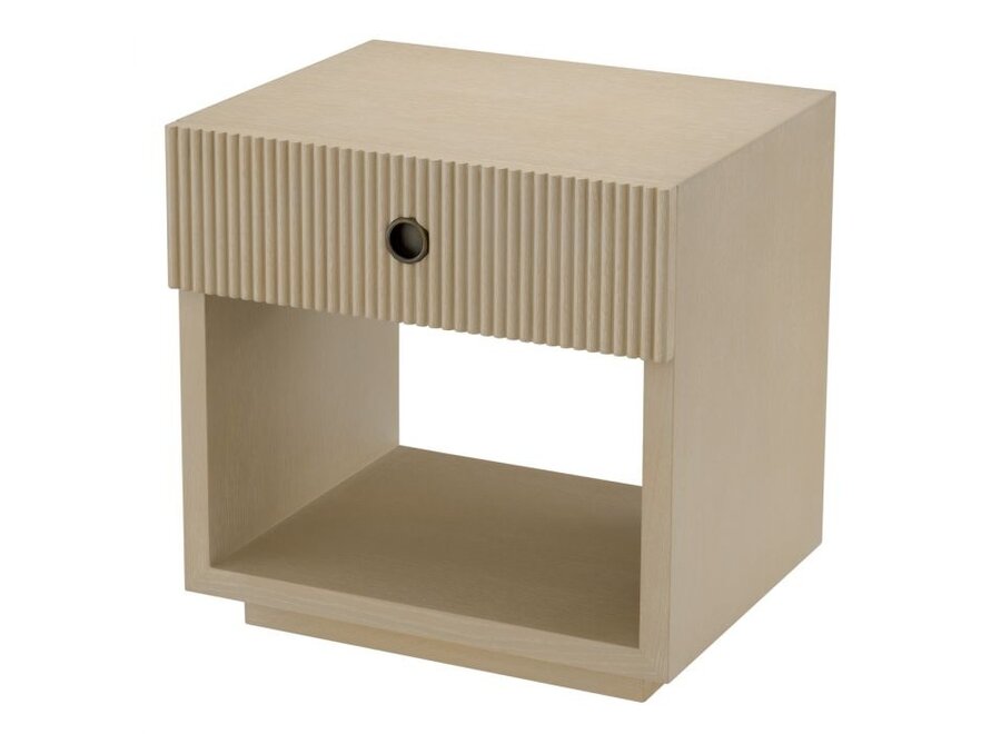 Table de Chevet 'Dimitrios' - Washed oak veneer