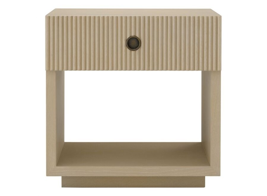 Table de Chevet 'Dimitrios' - Washed oak veneer