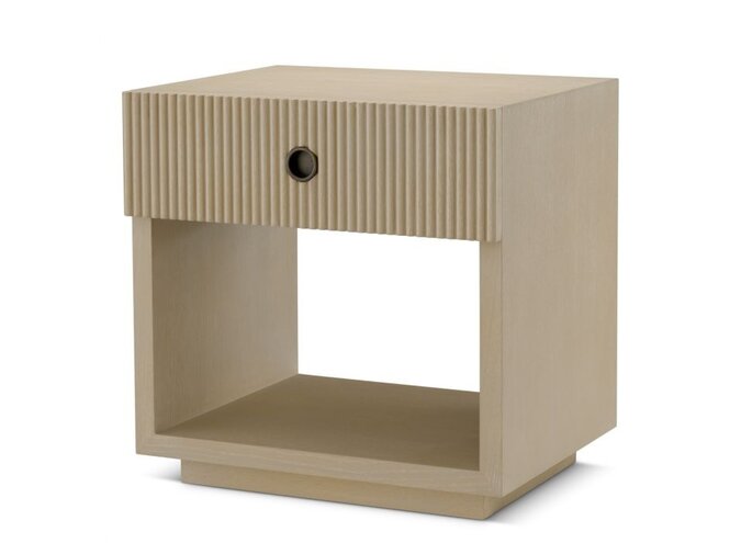 Table de Chevet Dimitrios - Washed oak veneer