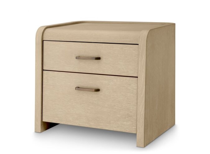 Nachttisch Joane - Washed oak veneer