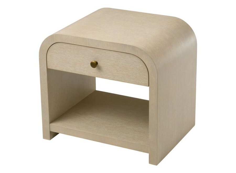 Nachtkastje 'Rhodes' - Washed oak veneer