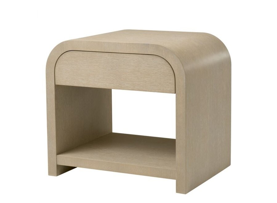 Nachtkastje 'Rhodes' - Washed oak veneer