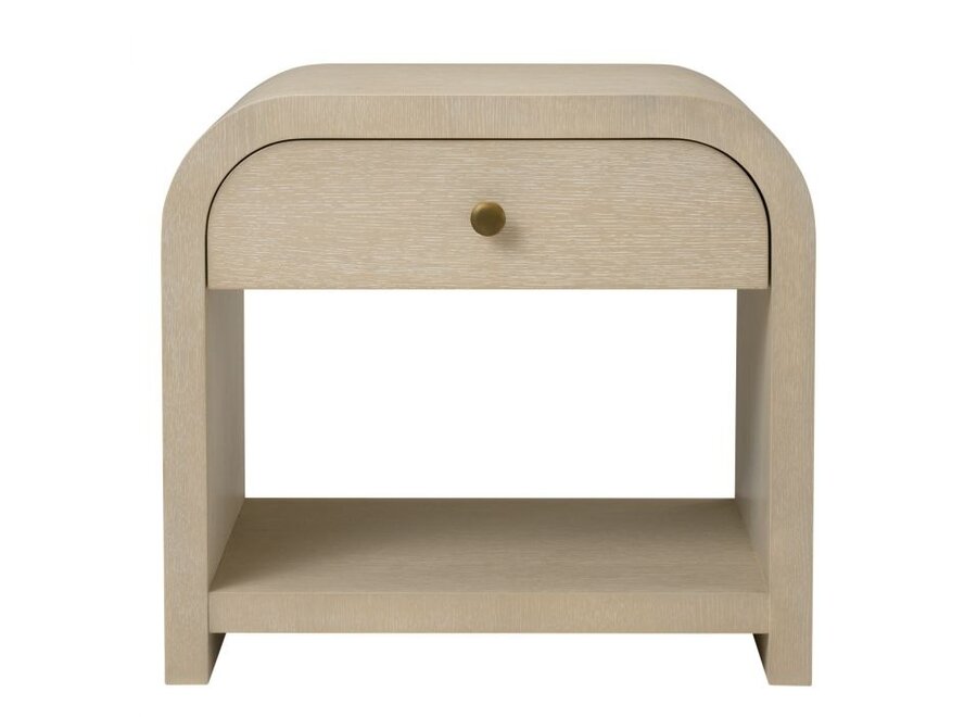 Table de Chevet 'Rhodes' - Washed oak veneer