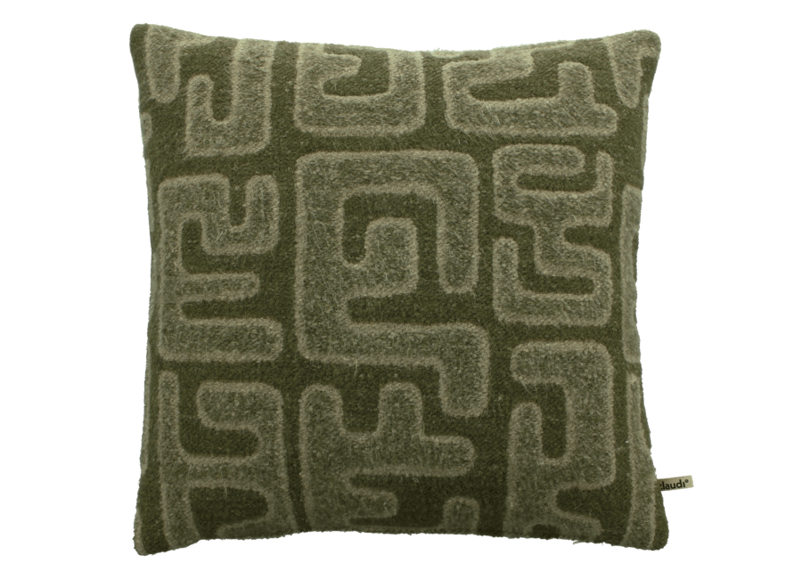 Decorative cushion Nielos Olive