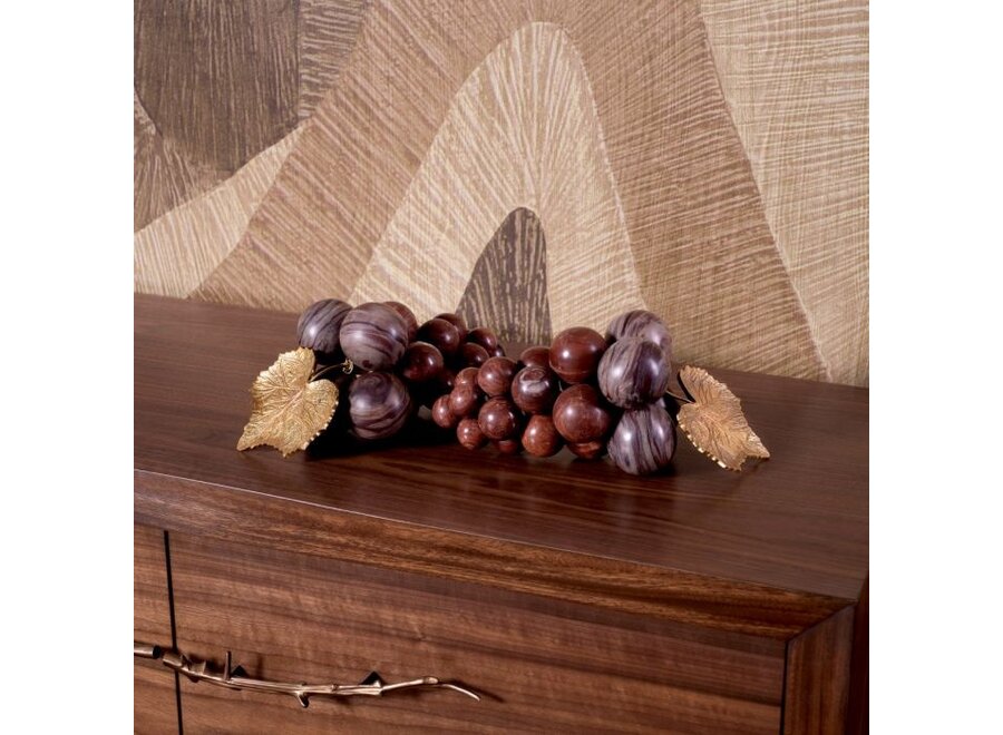 Objekt 'Vintage Grapes' - red marble