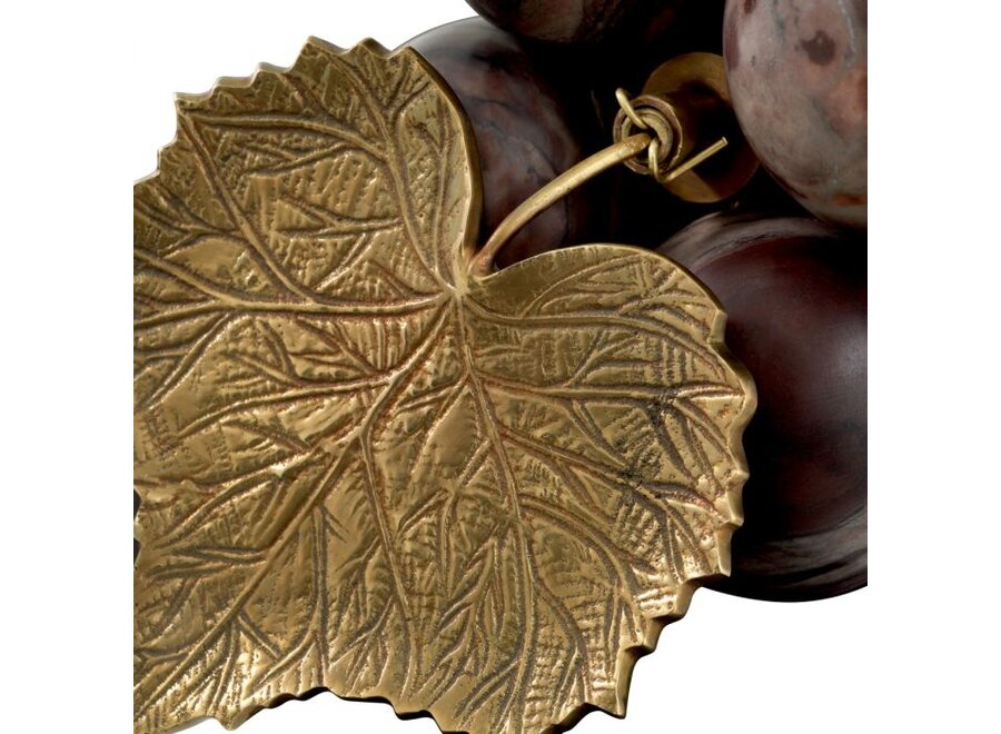 Object 'Vintage Grapes' - red marble