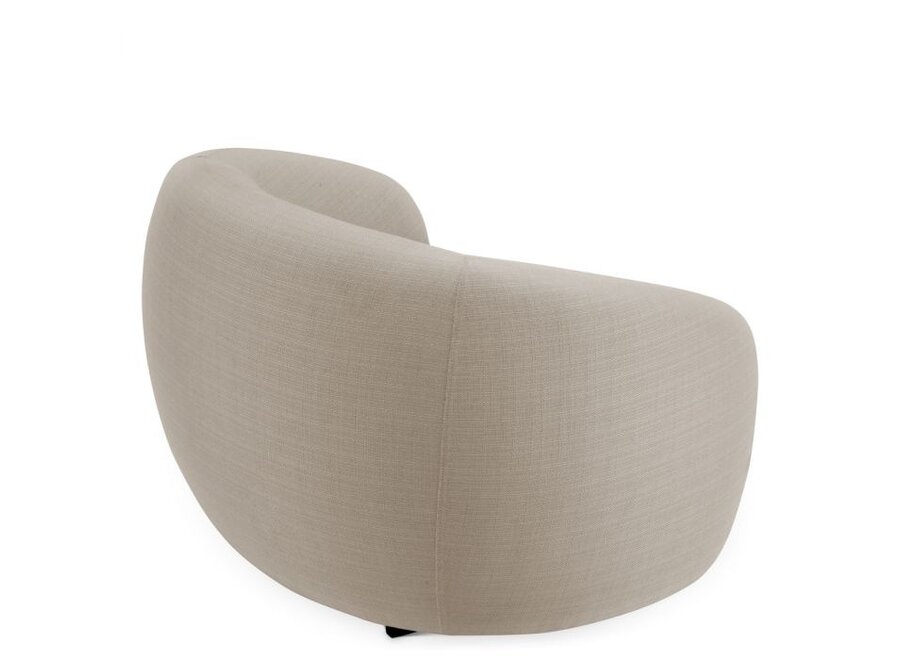 Chaise d'extérieur 'Brice' - Lucio sand