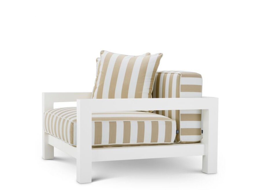 Chaise d'extérieur 'Cap-Antibes' - florent beige