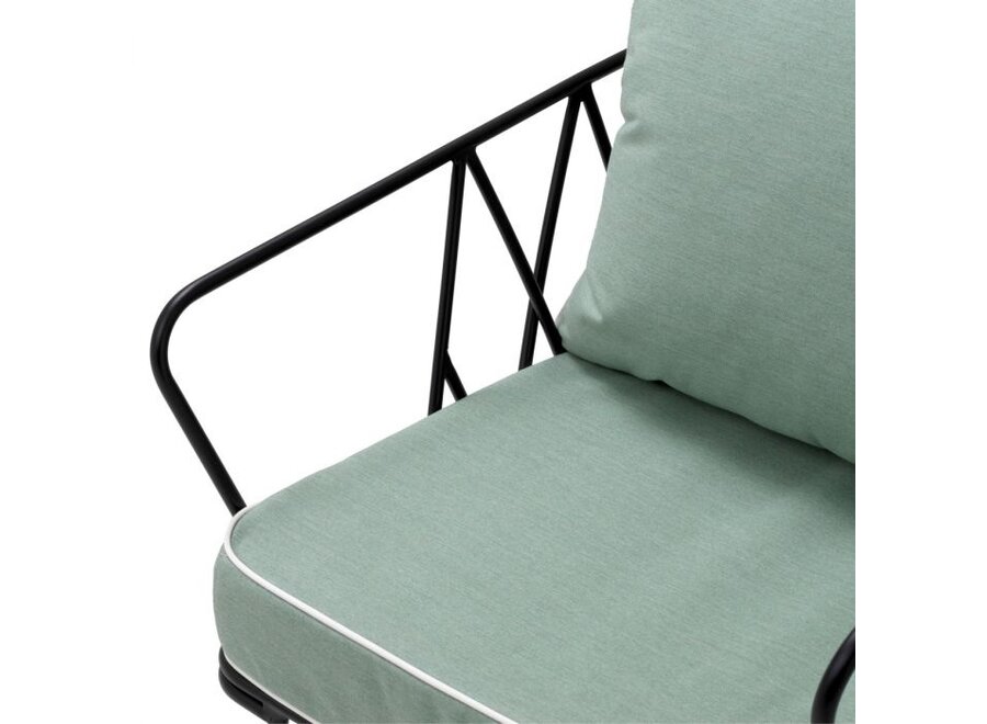 Outdoor stoel 'Clifton' - blaise light blue