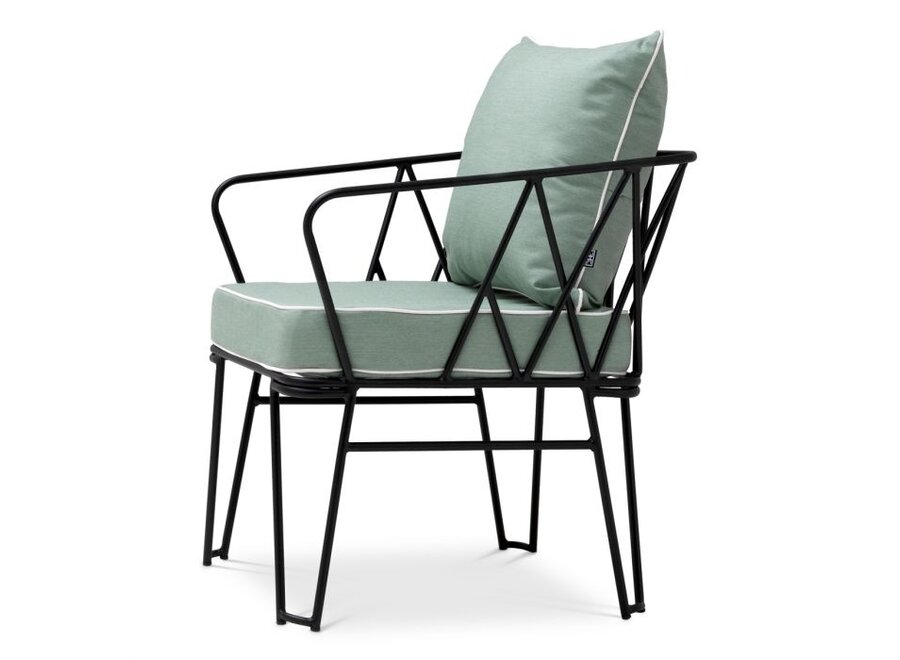 Chaise d'extérieur 'Clifton' - blaise light blue