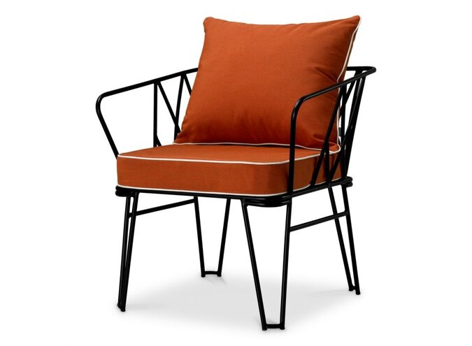 Chaise d'extérieur Clifton - blaise orange