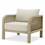 Outdoor chair 'Julian' - viola sand