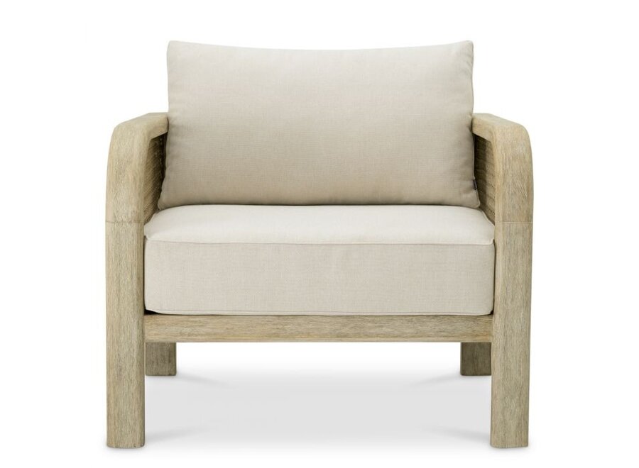 Outdoor chair 'Julian' - viola sand