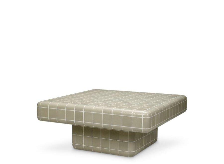 Table basse d'extérieur 'Mateo'  - Light grey