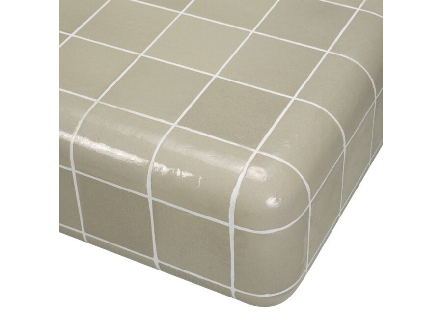 Table basse d'extérieur 'Mateo'  - Light grey