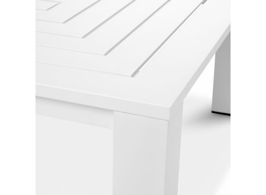 Outdoor-Couchtisch 'Vistamar'  - Matt white