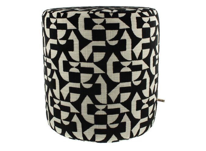 Pouf Lonata Black/Sand