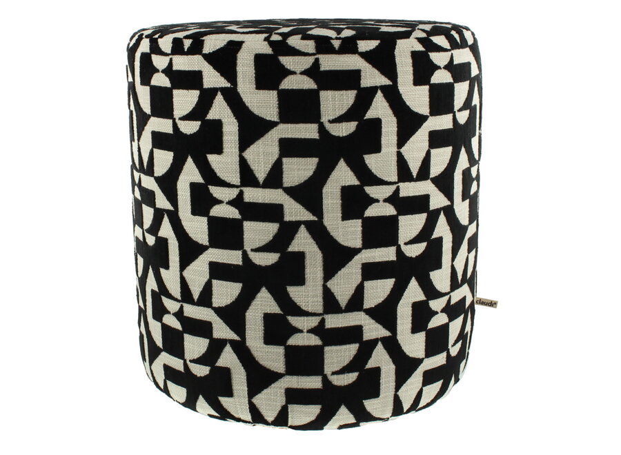 Pouf Lonata Black/Sand