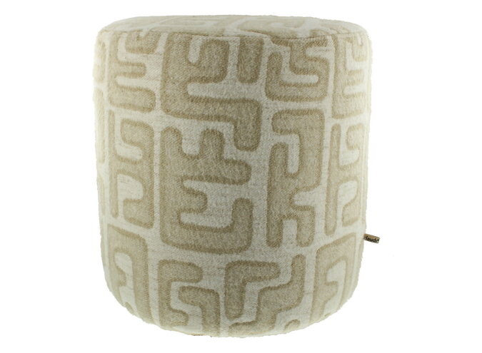 Pouf Nielos Naturel