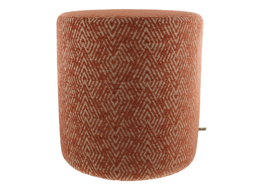 Poef Vaxholm Burned Orange