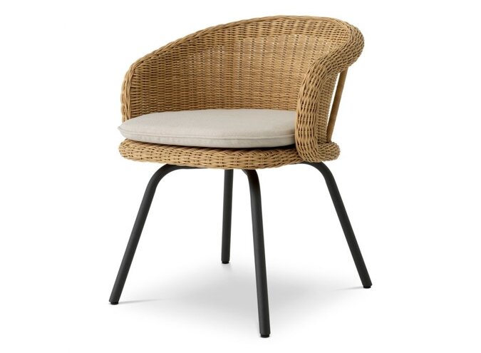 Chaise de salle à manger d'extérieur Nolan