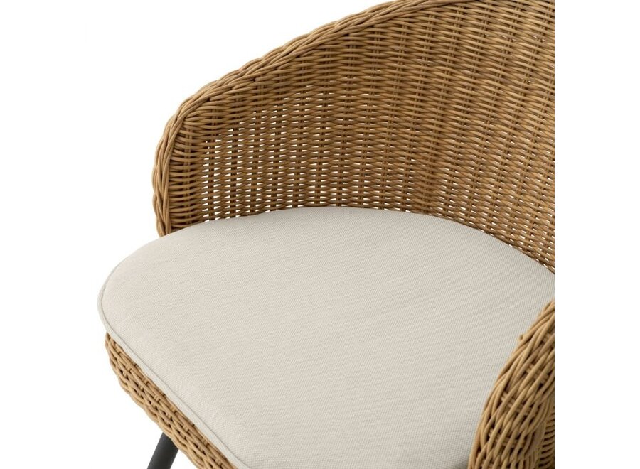 Chaise de salle à manger d'extérieur 'Nolan'