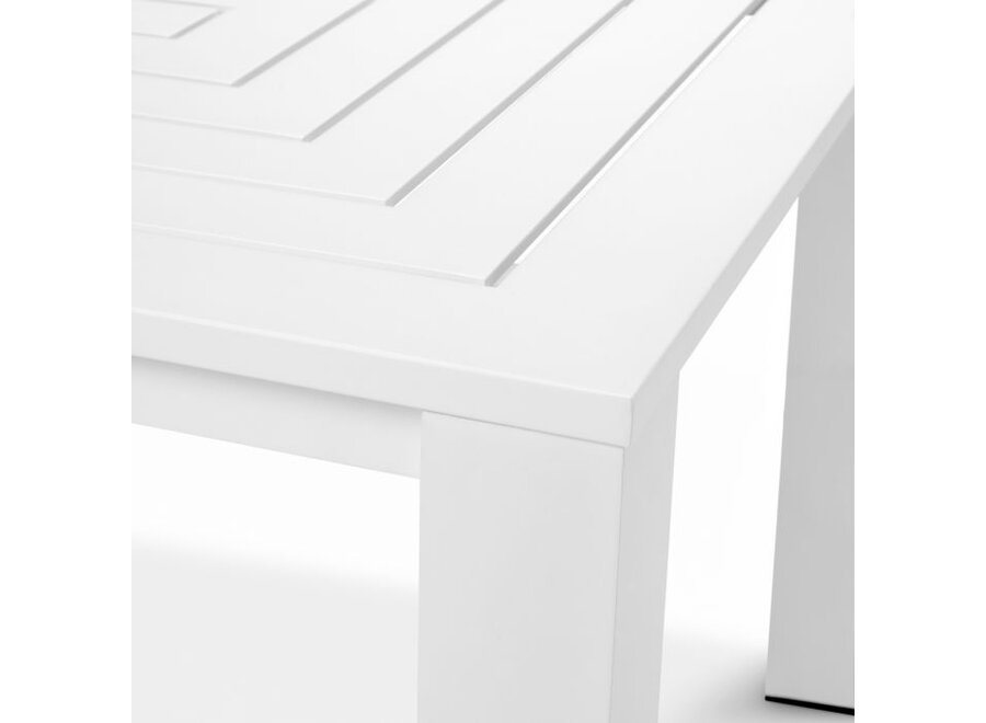 Outdoor Esstisch 'Vistamar' - Matt white