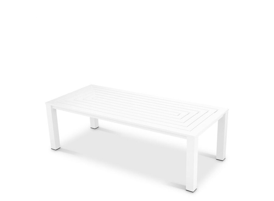 Outdoor Esstisch 'Vistamar' - Matt white