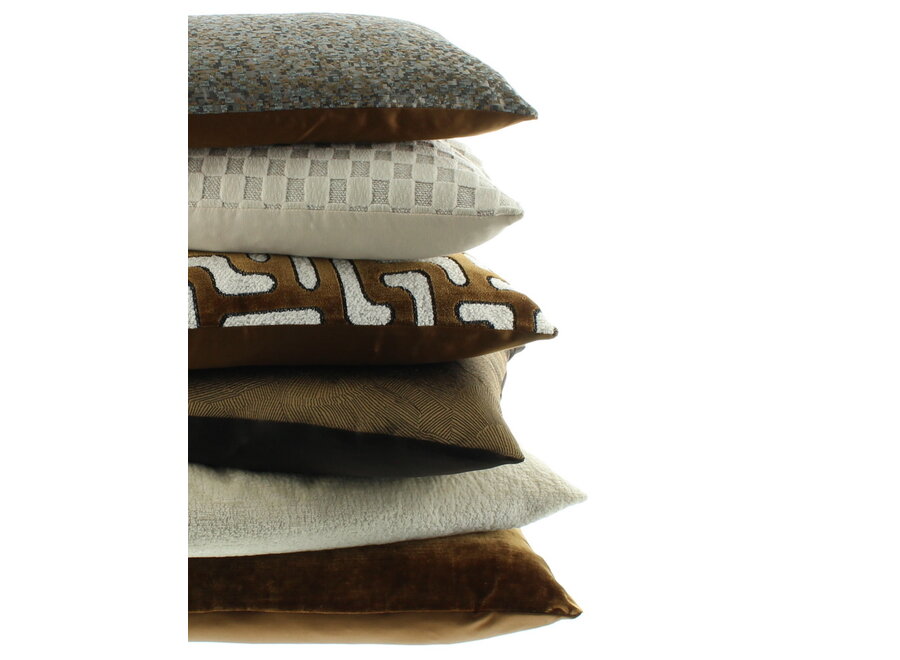 Coussin décoratif Cleon Dark gold