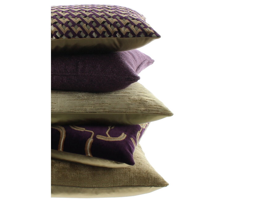 Sierkussen Madelon Purple / Gold