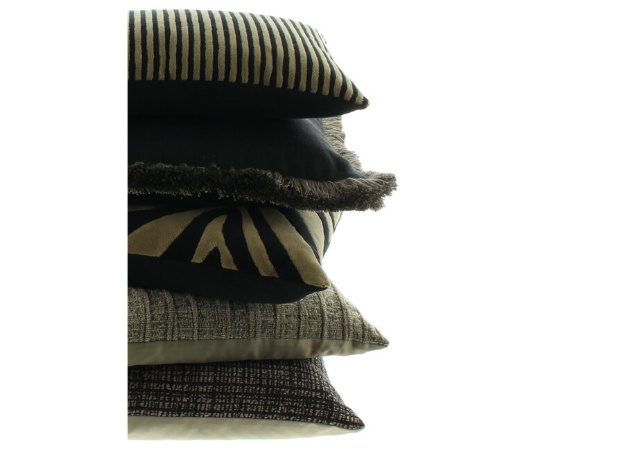 Coussin décoratif Lindi Taupe