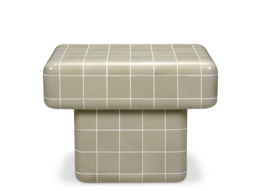 Outdoor side table 'Mateo'