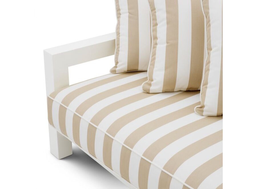 Outdoor Sofa 'Cap-Antibes' - Matte white