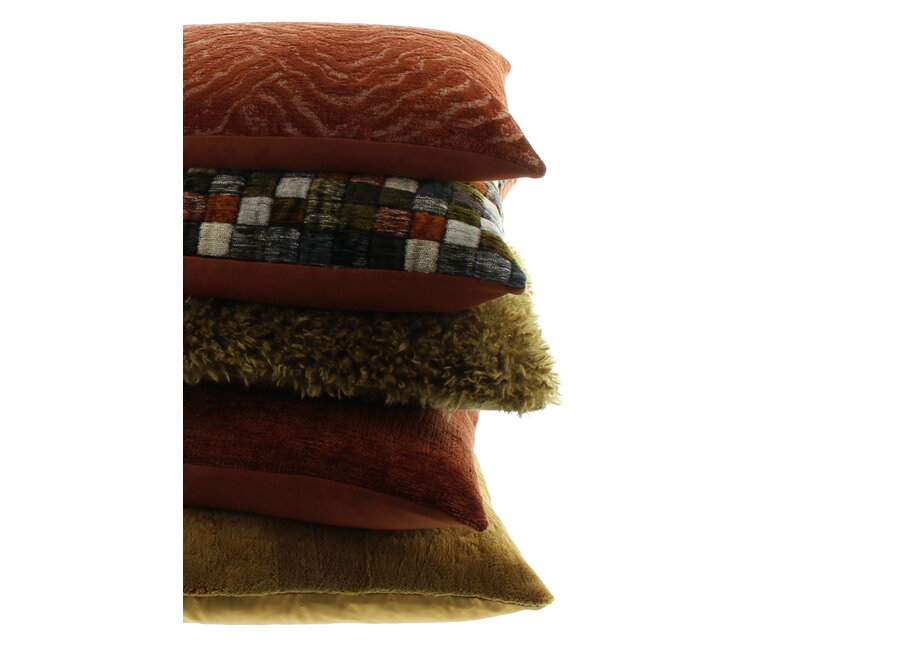 Decorative cushion Duco Dark gold