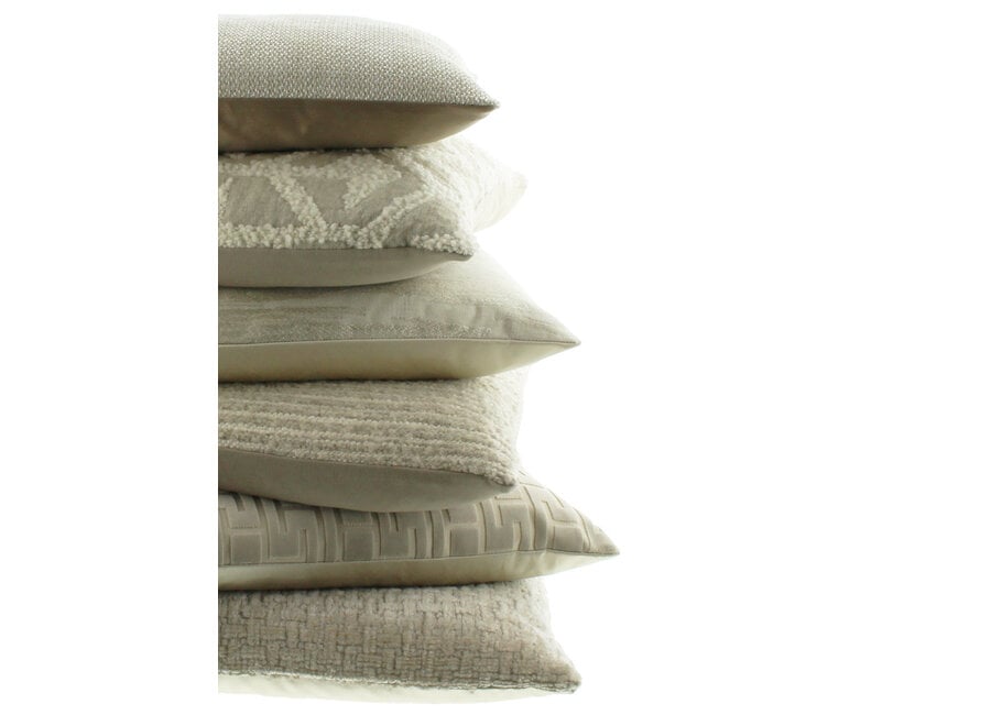 Decorative cushion Grando Off white