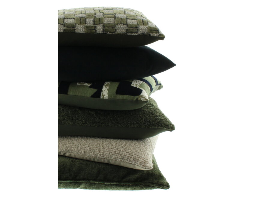 Coussin décoratif Genairo Olive