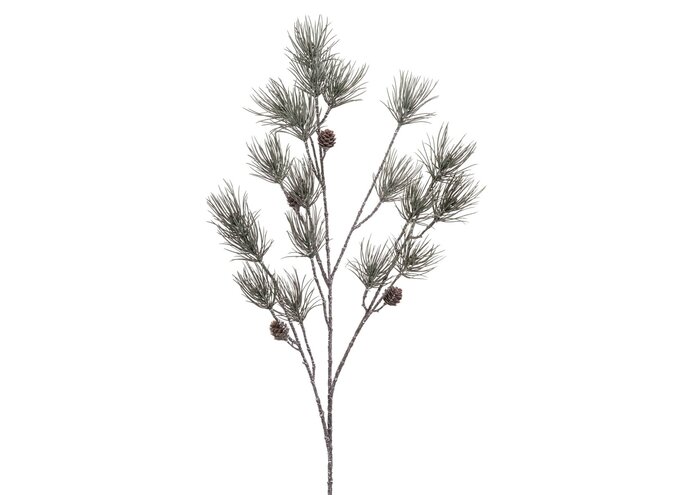Branches artificielles 'Pine spray' - White wash green