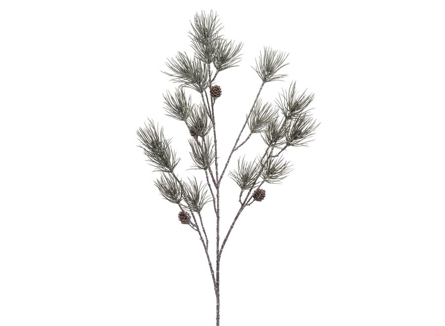 Artificial branches 'Pine spray' - White wash green