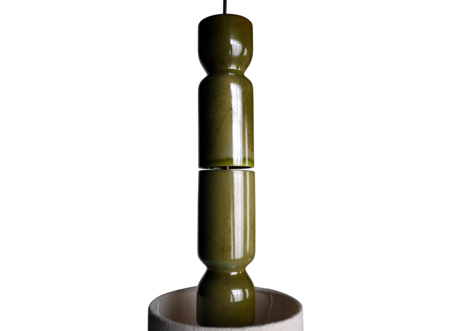 Pendant lamp 'Lagoa' Green - L