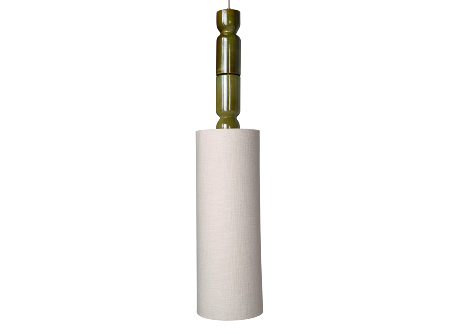 Pendant lamp 'Lagoa' Green - L