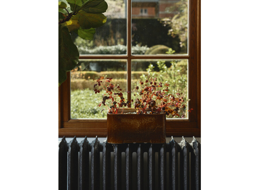 Kelly Wearstler - Book Planter niedrig 04 - Amber