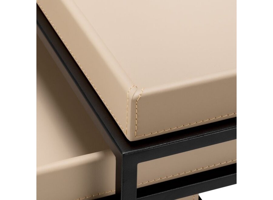 Table d'appoint 'Léonard' - Set of 3 - Light Brown