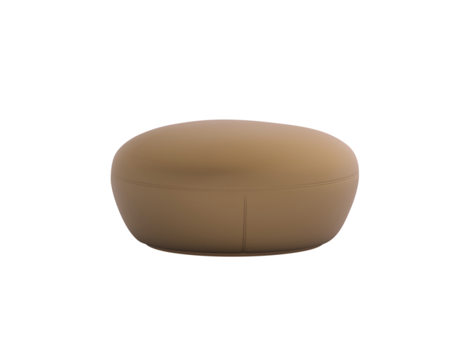 Stool 'Dante' - Leather Caramel