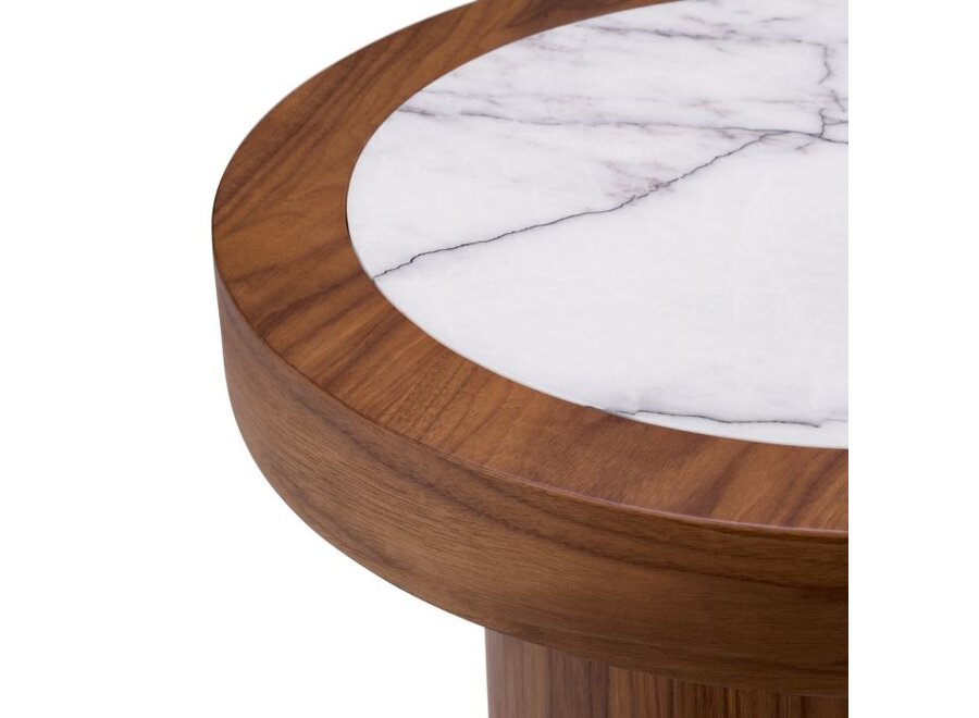 Table d'appoint 'Presedio' - Walnut veneer
