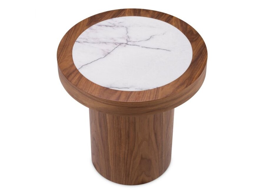 Side Table 'Presedio' - Walnut veneer
