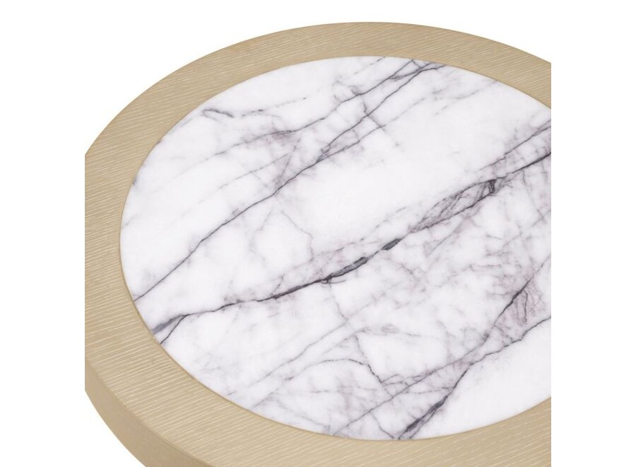 Table d'appoint 'Presedio' - Washed oak veneer